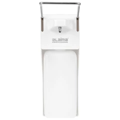 Дозатор локтевой для жидкого мыла и геля-антисептика, с еврофлаконом 1 л, LAIMA, ABS-пластик, 607325