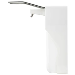 Дозатор локтевой для жидкого мыла и геля-антисептика, с еврофлаконом 1 л, LAIMA, ABS-пластик, 607325