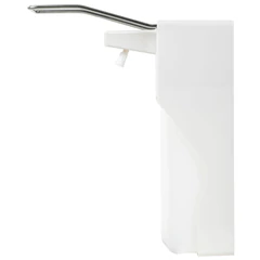 Дозатор локтевой для антисептика и мыла УНИВЕРСАЛЬНЫЙ, с еврофлаконом 1 л, LAIMA, ABS-пластик, 607326