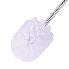 Ершик для унитаза СТОЙКА + держатель туалетной бумаги, сталь/<wbr/>пластик, зеркальный, LAIMA, 607433