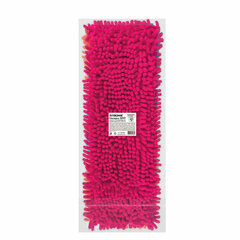 Насадка МОП КОМПЛЕКТ 4 шт., УНИВЕРСАЛЬНАЯ для швабр 38-42 см (ТИП К), микрофибра букли/<wbr/>синель, LAIMA, 607460