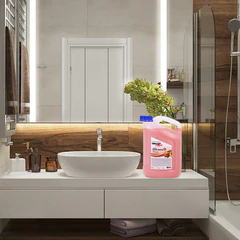 Мыло-крем жидкое DELUXE, 5 л, ЗОЛОТОЙ ИДЕАЛ &laquo;Персик&raquo;, перламутровое, 607496