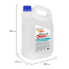 Мыло-крем жидкое с АНТИБАКТЕРИАЛЬНЫМ ЭФФЕКТОМ, 5 л, ЗОЛОТОЙ ИДЕАЛ DELUXE &laquo;Нейтральное&raquo;, перламутровое, 607497