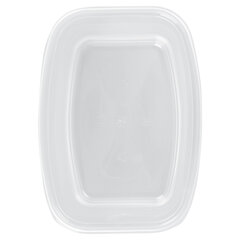 Одноразовый контейнер 750 мл, КОМПЛЕКТ 100 шт., БЕЗ КРЫШКИ, 138&times;102 мм, прозрачные, ПП, ЮПЛАСТ