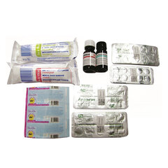 Аптечка первой помощи индивидуальная ФЭСТ, футляр полистирол, № 6