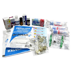 Аптечка первой помощи АНТИСПИД ФЭСТ, футляр полистирол