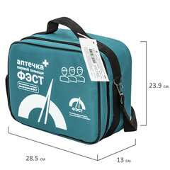 Аптечка первой помощи производственная ФЭСТ, до 30 человек, текстильный футляр, № 7.2