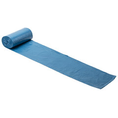 Мешки для мусора LAIMA &laquo;ULTRA&raquo; 60 л синие, в рулоне 20 шт. прочные, ПВД 25 мкм, 60&times;70 см, 607687