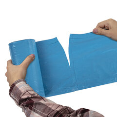 Мешки для мусора LAIMA &laquo;ULTRA&raquo; 60 л синие, в рулоне 20 шт. прочные, ПВД 25 мкм, 60&times;70 см, 607687