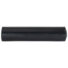 Мешки для мусора LAIMA &laquo;ULTRA&raquo; 120 л, черные, рулон 20 шт., сверхпрочные, ПСД 60 мкм, 70&times;110 см, 607697