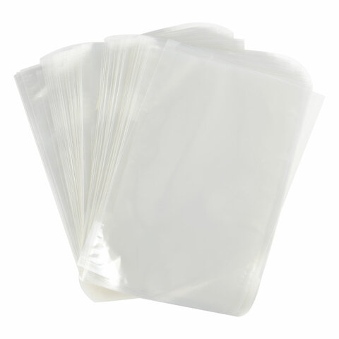 Пакеты вакуумные для продуктов (пром. вакууматоры) 250x350, КОМПЛЕКТ 200 шт., PA/PE эластичные, 607707