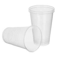 Стакан одноразовый ОСОБО ПЛОТНЫЙ, 200 мл, пластиковый, &laquo;ПРЕМИУМ&raquo;, прозрачный, полипропилен, КОМПЛЕКТ 200 шт., 607740