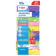 Салфетки из МИКРОФИБРЫ 30х30 см MULTI COLOUR, big pack, КОМПЛЕКТ 10 шт., 180 г/м2, LAIMA HOME, 607794