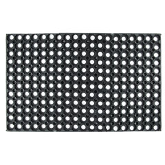 Коврик входной резиновый грязесборный ячеистый, 40&times;60 см, толщина 16 мм, LAIMA EXPERT, 607810