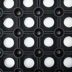 Коврик входной резиновый грязесборный ячеистый, 80&times;120 см, толщина 22 мм, LAIMA EXPERT, 607813