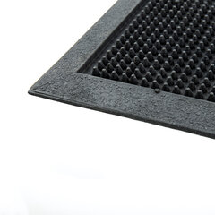 Коврик входной резиновый фактурный грязесборный 80&times;120 см, толщина 12 мм, LAIMA EXPERT, 607818