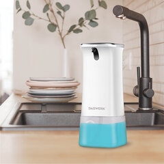 Сенсорный бесконтактный дозатор диспенсер для жидкого мыла/<wbr/>средства для посуды, 350 мл, DASWERK (ДАСВЕРК), 607845