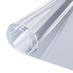 Коврик-подкладка, скатерть ПВХ прозрачная, гибкое/<wbr/>мягкое стекло, 120&times;75 см, 0,8 мм, DASWERK (ДАСВЕРК), 607879