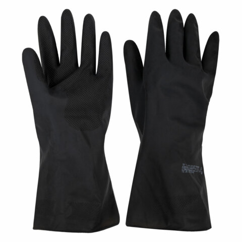 Перчатки резиновые технические кислотощелочестойкие КЩС Тип-2, АЗРИ, размер 10, XL (очень большой), 