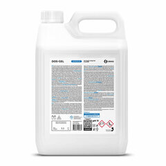 Средство для сантехники и уборки санитарных помещений 5,3 кг, GRASS DOS GEL, дезинфицирующее, концентрат