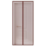 Москитная сетка дверная на магнитах 100х210 см, антимоскитная, коричневая, DASWERK (ДАСВЕРК), 607986