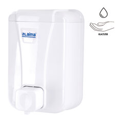 Дозатор для жидкого мыла LAIMA PROFESSIONAL LSA, НАЛИВНОЙ, объем 0,5 л, цвет белый, 607994