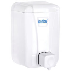 Дозатор для жидкого мыла LAIMA PROFESSIONAL LSA, НАЛИВНОЙ, объем 0,5 л, цвет белый, 607994