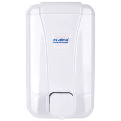 Дозатор для жидкого мыла LAIMA PROFESSIONAL LSA, НАЛИВНОЙ, объем 1 л, цвет белый, 607995