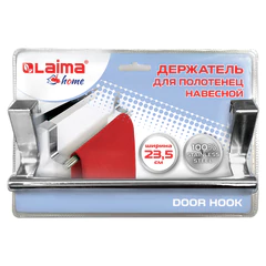 Держатель навесной / вешалка для полотенец / органайзер для кухни, нержавеющая сталь LAIMA HOME, 608003
