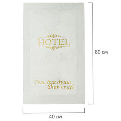 Гель для душа одноразовый 10 мл, КОМПЛЕКТ 500 шт., HOTEL, саше, флоупак
