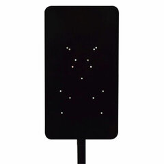 Стойка для дозатора антисептика и мыла, высота 1,4 м, сталь, черная, СД-1