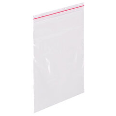 Пакеты ZIP LOCK &laquo;зиплок&raquo; ПРОЧНЫЕ, комплект 100 шт., 200&times;300 мм, ПВД, 60 мкм, BRAUBERG EXTRA, 608174