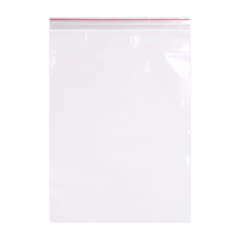 Пакеты ZIP LOCK &laquo;зиплок&raquo; ОЧЕНЬ ПРОЧНЫЕ, комплект 100 шт., 200&times;250 мм, ПВД 80 мкм, BRAUBERG EXTRA, 608178