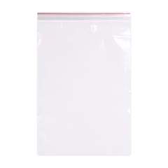 Пакеты ZIP LOCK &laquo;зиплок&raquo; ОЧЕНЬ ПРОЧНЫЕ, комплект 100 шт., 200&times;300 мм, ПВД 80 мкм, BRAUBERG EXTRA, 608179