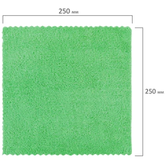 Салфетки из МИКРОФИБРЫ 25&times;25 см, КОМПЛЕКТ 5 шт., ULTRASONIC MULTI COLOUR, 220 г/<wbr/>м<sup>2</sup>, LAIMA HOME, 608216