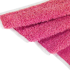 Салфетки из МИКРОФИБРЫ 30&times;30 см, КОМПЛЕКТ 3 шт., OVERLOCK MULTI COLOUR, 220 г/<wbr/>м<sup>2</sup>, LAIMA HOME, 608221