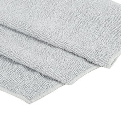 Тряпка для мытья пола из микрофибры 70&times;80 см &laquo;OVERLOCK GREY COLOUR&raquo;, серая, 220 г/<wbr/>м<sup>2</sup>, LAIMA HOME, 608223