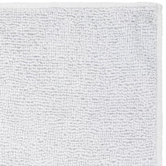 Салфетка из МИКРОФИБРЫ 50&times;100 см, WHITE ULTRA DENSE OVERLOCK, белая, 280 г/<wbr/>м<sup>2</sup>, LAIMA HOME, 608226
