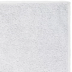Салфетка из МИКРОФИБРЫ 40&times;80 см, WHITE ULTRA DENSE OVERLOCK, белая, 280 г/<wbr/>м<sup>2</sup>, LAIMA HOME, 608227