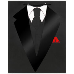 Пакет подарочный (1 штука) 26&times;13&times;32 см, ЗОЛОТАЯ СКАЗКА &laquo;Especially For Men&raquo;, выборочный лак, 608244