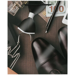 Пакет подарочный (1 штука) 26&times;13&times;32 см, ЗОЛОТАЯ СКАЗКА &laquo;Businessman&raquo;, выборочный лак, 608245