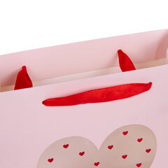 Пакет подарочный (1 штука) 20&times;20&times;8 см, ЗОЛОТАЯ СКАЗКА &laquo;With LOVE&raquo;, с прозрачным окном, 608255