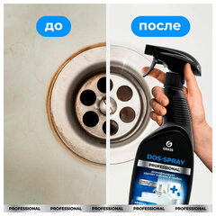 Чистящее средство для сантехники 600 мл, &laquo;Для удаления плесени и грибка&raquo;, распылитель, GRASS DOS-SPRAY