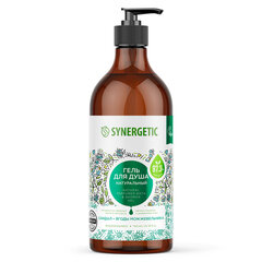 Гель для душа 750 мл SYNERGETIC &laquo;Сандал и ягода можжевельника&raquo;, натуральный биоразлагаемый