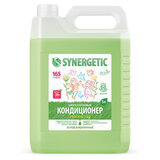 Кондиционер-ополаскиватель для белья 5 л, SYNERGETIC "Райский сад", гипоаллергенный концентрат