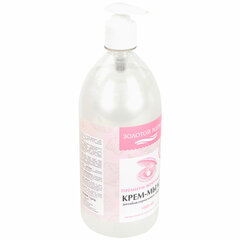 Мыло-крем жидкое с АНТИБАКТЕРИАЛЬНЫМ ЭФФЕКТОМ 1 л ЗОЛОТОЙ ИДЕАЛ &laquo;Премиум жемчужное&raquo;, дозатор, 608284