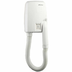 Фен для волос/<wbr/>сушилка для рук KSITEX F-2000 А1, 1200 Вт, пластик, таймер выключения 12 мин, белый