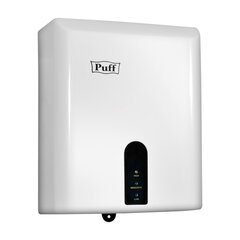 Сушилка для рук PUFF-8810, 1200 Вт, пластик, белая