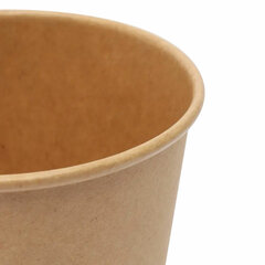 Стакан одноразовый бумажный 350/<wbr/>410 мл, D 90 мм, КОМПЛЕКТ 50 шт., однослойный, холодное/<wbr/>горячее, LAIMA ECO CRAFT, 608370