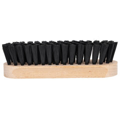 Щётка для обуви/<wbr/>одежды, щетина 2,7 см средней жесткости, деревянная колодка 4,7&times;16,2&times;4,2 см, YORK, 660